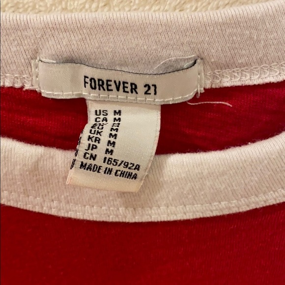 *3 for $20* — Forever 21 USA cropped T-shirt - Picture 2 of 3